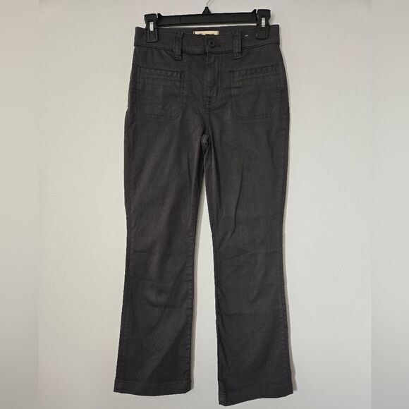 NWT Madewell Kick Out Crop Pants in Garment-Dyed Sateen - Picture 5 of 12